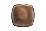 Bottom of 6 inch square palm leaf bowl