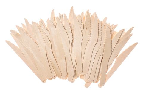 Collection of birch wood knives
