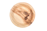 Top of 6 inch round palm leaf plate